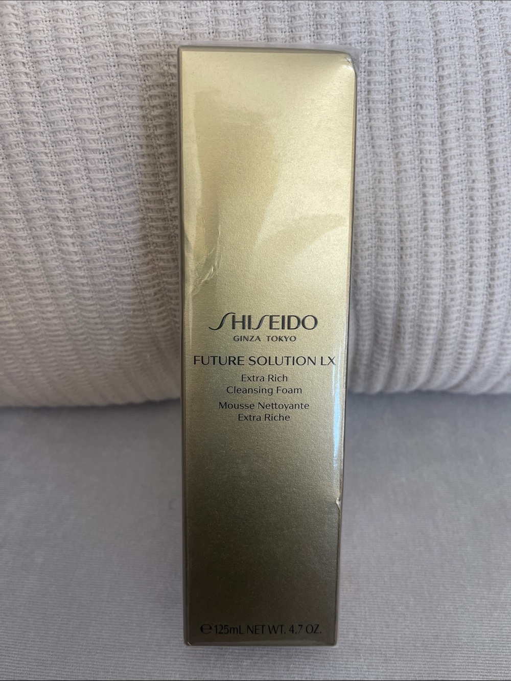❤️NEW!!!❤️ Shiseido Future Solution LX Extra Rich Cleansing Foam — gold 4.7 oz
